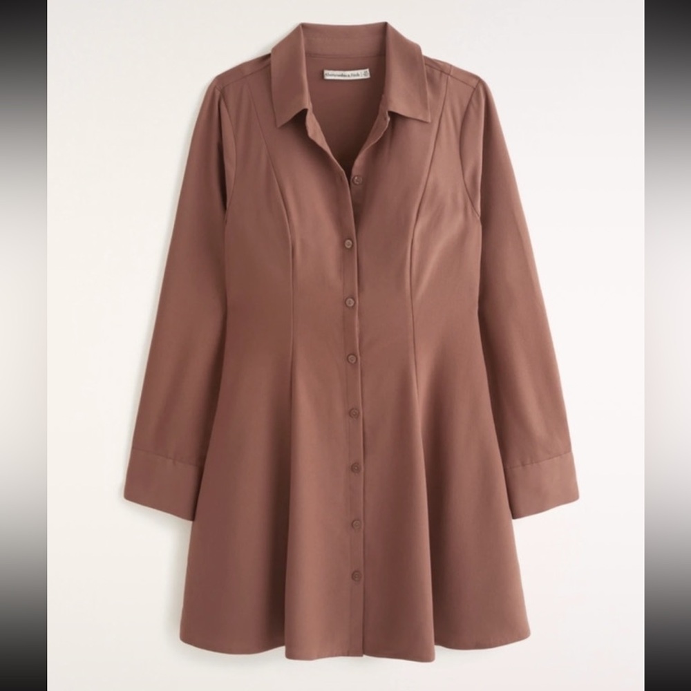 🌸Abercrombie & Fitch🌸Brown Mini Dress! NWT! Size S!